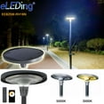 thumbnail image 3 of Solar Powered RGB LED UFO Round APP Control Post Light and Pole, 15W, 3 of 10