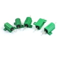 thumbnail image 1 of Axial Lead Aluminum Wirewound Heatsink Power Resistors 25W 6.5 Ohm 5Pcs, 1 of 1