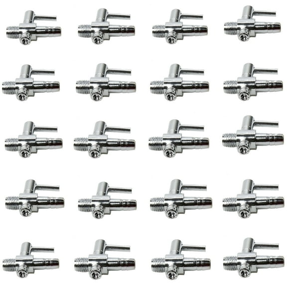 Aquaneat Aquarium Metal Gang Valves, Control Valves,1 Way Thread Valves for Air Pump