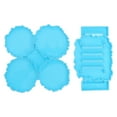thumbnail image 1 of 1 Set Coaster DIY Molds Set Silicone Mold Unique Cup Mat Stand Epoxy Resin Mold, 1 of 8