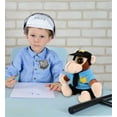 thumbnail image 7 of DolliBu Monkey with Big Eye Police Officer Plush Toy - Super Soft Monkey Cop Stuffed Animal Dress Up with Cop Uniform and Cap Outfit - Fluffy Policeman Toy Plush Gift - 6 Inches, 7 of 7