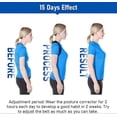 thumbnail image 3 of Correcteur de Posture Dos, Ceinture Dorsale Réglable pour Homme Femme, Correcteur de Dos pour Correction de Bossu, 3 of 5