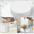 thumbnail image 3 of OULII 4Pcs Round Foam Cake Dummy for Bakery Display Decorating Practice Professional Users .9In, 3 of 7
