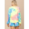 thumbnail image 5 of Tie-dye Printed Knit Top And Shorts Set L, 5 of 5