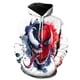 thumbnail image 3 of Venom-Sudadera con capucha de Spiderman vs Venom, chaqueta de Hip Hop para Cosplay, disfraz de Halloween, ropa deportiva para carnaval, Primavera, 3 of 4