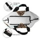 thumbnail image 4 of Balery Brown Camouflage Skull Bolsa Tote Estilo Estético con Cremalleras, Bolsa de Hombro, Bolsa de Compras Grande y Plegable, 4 of 8