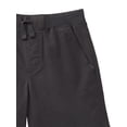 thumbnail image 3 of Wonder Nation Little Boys Stretch Twill Shorts, Sizes 4-10, 3 of 3