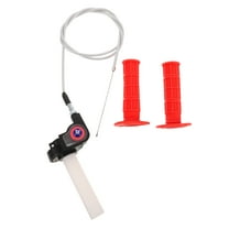 YOSADIER 1Set Universal Atv Dirt Bike Throttle Cable with Ergonomic Rubber Motorcycle Handle Grip