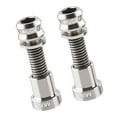 thumbnail image 3 of Juego de 2 tuercas de pernos de vástago de carbono para bicicleta, reparación de tuercas de pernos de vástago de bicicleta, vástago fijo 25mmx8mm Plata, 3 of 8