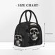 thumbnail image 2 of Fotbe Magician Hat Skull Bolsa de Almuerzo con Estampado, Lonchera Aislada, Contenedor de Comida Reutilizable Tipo Cooler a Prueba de Fugas, 2 of 6