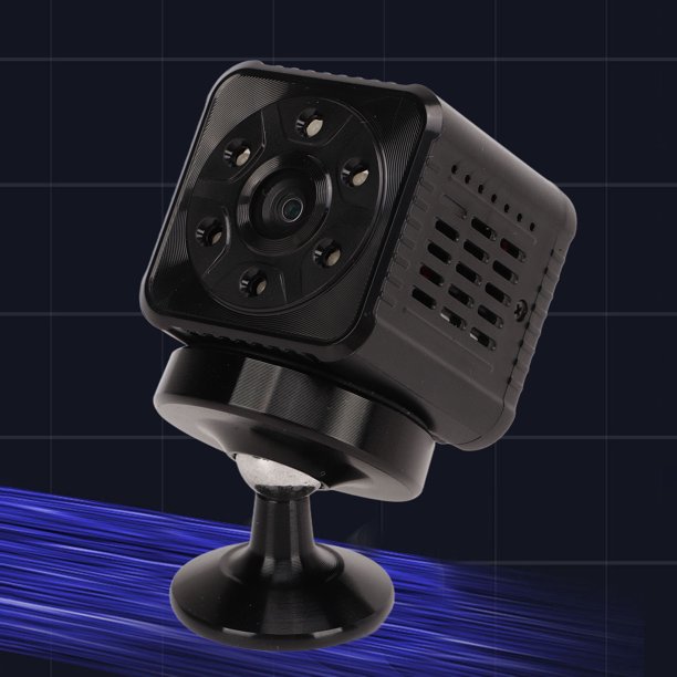 Mini Cámara HD, Mini Cámara De Visión Nocturna ángulo De Lente De 120 Grados 1080p ABS Y Micro USB De Metal Para El Hogar
