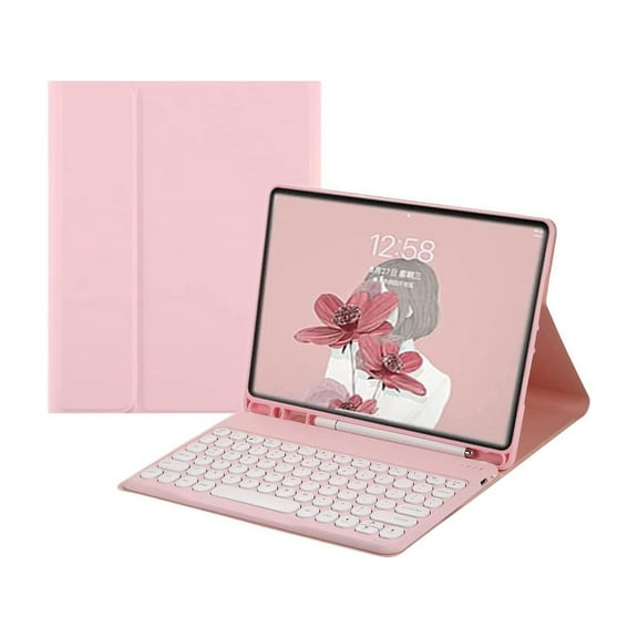 Keyboard Case for Galaxy Tab S6 Lite 10.4 inch 2024 2022 2020 Model SM-P620 SM-P625 SM-P610 SM-P613 SM-P615 SM-P619 Detachable Wireless Keyboard Cover with S Pen Holder Black