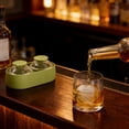 thumbnail image 4 of BotaniNest Large Round Ice Maker For Whiskey – Double Sphere For Perfect Cocktail Experience, 4 of 7