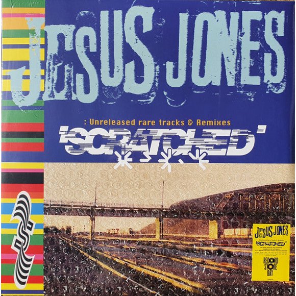 JESUS JONES RSD 2022 - SCRATCHED (2LP/MARBLED/180G) UNRELEASED RARE TRACKS &amp; REMIXES