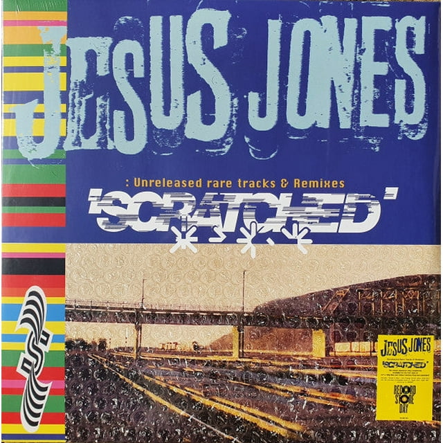 JESUS JONES RSD 2022 - SCRATCHED (2LP/MARBLED/180G) UNRELEASED RARE TRACKS & REMIXES