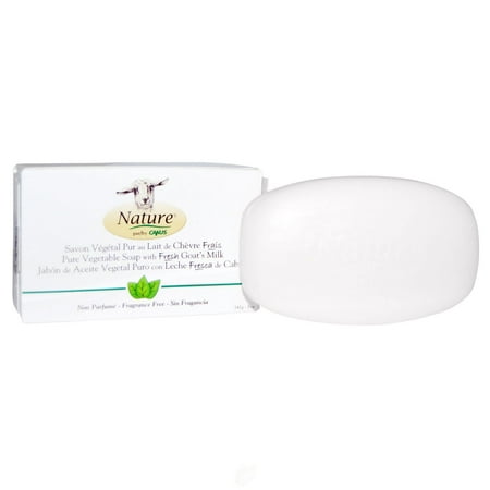 Canus Bar Soap - Nature By Canus Bar Soap Fragrance Free 5 Ounce, Pack of 2