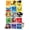 Premium Poster & Push Pin Bundle, variant on DC Comics TV - DC Superhero Girls - Grid Wall Poster, 22.375" x 34", Framed