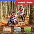 thumbnail image 6 of RFN Kids Electric Bike, 12/10 Tires, 200W Max Motor with 24V Removable battery, max 13 Miles Range, Off-Road Electric Dirt Bike, Ideal Gift for Kids 3-8 Ages, 6 of 6