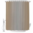 thumbnail image 2 of Beige Gray Ombre Waterproof Fabric Shower Curtain,Modern Gradient Abstract Art Waterproof Fabric Shower Curtain for Bathroom Curtains Bathtubs Hotel Shower Curtains with 12 Hooks Extra Long 72x84, 2 of 8