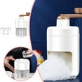 thumbnail image 1 of Boreal Craft Rasoir à Glace Portable à Manivelle Machine à Neige Ménagère Petite Machine à Glace Broyeur Manuel Machine à Glace Rasée avec 1 Tasse à Glace Réutilisable pour Faire des Cônes de Neige Fouet à Glace compatible avec Machine, 1 of 4