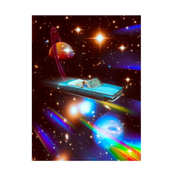 Trademark Fine Art spacerocket art 636 Canvas Wall Art