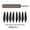 Brown bag A, variant on Jesscasday Propellers Storage Roll Bag Carry for Case + 2 Sets Propellers & Tool for Mini 3