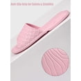 thumbnail image 7 of Gustave Foldable Travel Slippers Shower Shoes for Women Men, Lightweight Quick-Dry Non-Slip Pool House Slides Sandals for Indoor Outdoor Beach Bathroom - Gray, 7 of 7