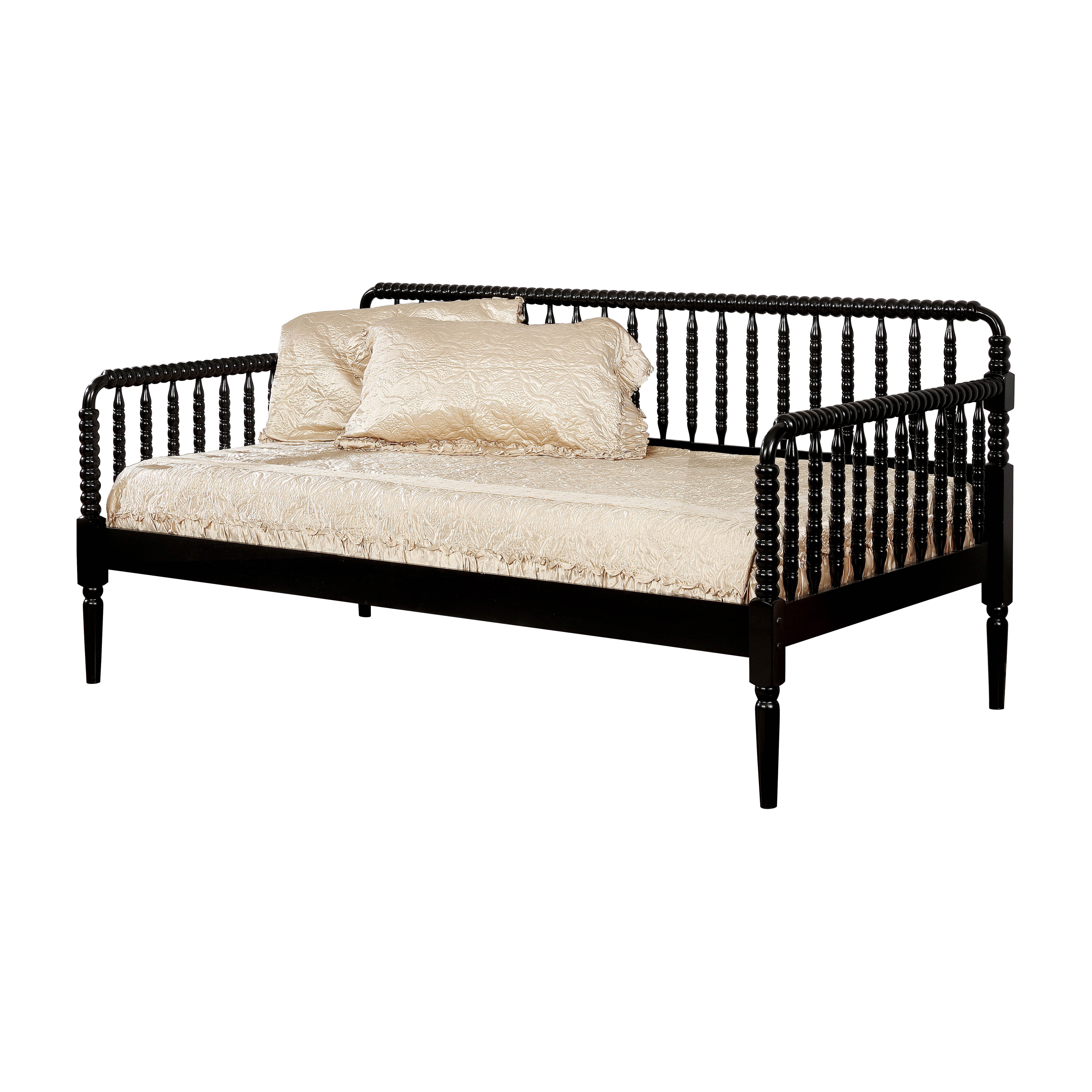 Furniture of America Transitional Daybed, Black