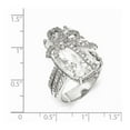 thumbnail image 3 of Cheryl M 925 Sterling Silver CZ Bow Ring Size: 7; for Adults and Teens; for Women and Men, 3 of 3
