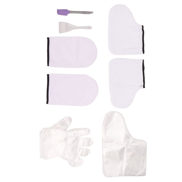 Wax Bath Mitts Set, Long Lasting Paraffin Wax Hand Foot Cover For Female For Salon
