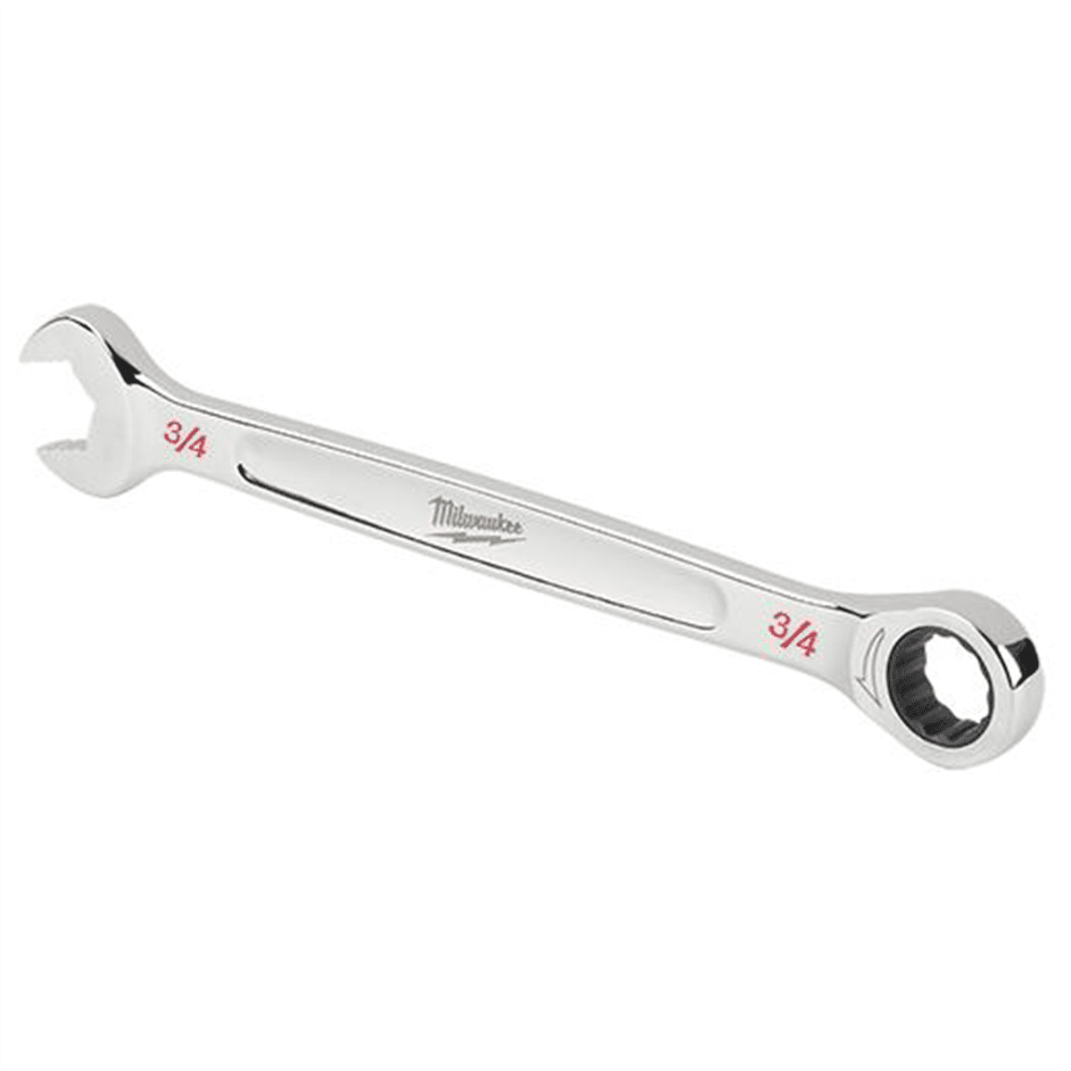 Milwaukee 48-22-9406 SAE Combination Ratcheting Wrench Mechanics Tool Set (7-Piece)