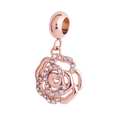 thumbnail image 1 of Charm para Pulsera LuckyLy, Dije de Flor, Acero Inoxidable y Zirconia Cúbica, Modelo Daisy rosa UNITALLA, 1 of 8