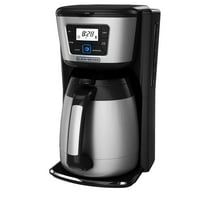BLACK DECKER 12-Cup Thermal Coffee Maker, Keep Coffee Hot with Insulated Stainless Steel Carafe, Digital Controls, Easy to Clean.