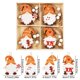 thumbnail image 3 of Colgantes de madera con forma de hombre de jengibre para Navidad, adorno para árbol de Navidad 2024, adornos navideños para el hogar, regalo de Año Nuevo para niños, 3 of 5