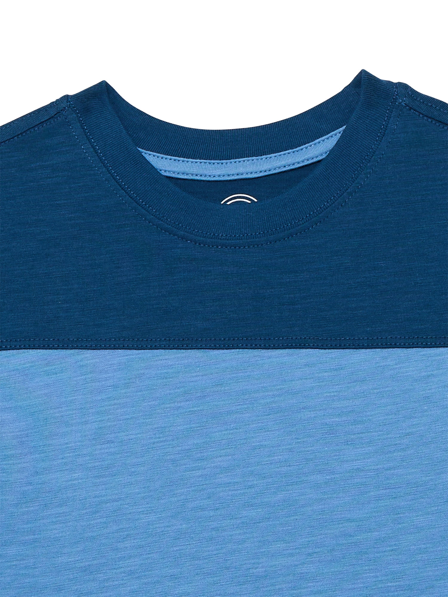 Wonder Nation Boys Football T-Shirt with Short Sleeves, Sizes 4-18 & Husky