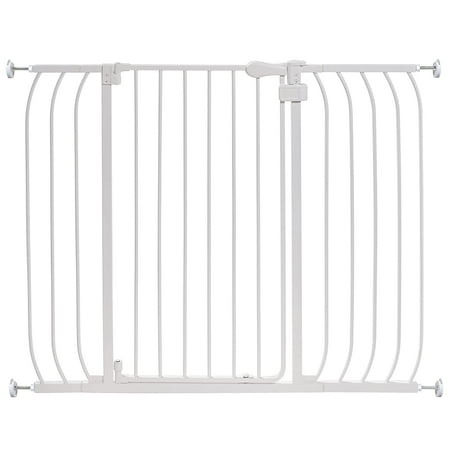 Summer Multi-Use Extra Tall Walk-Thru Gate 36" Tall - Metal, White
