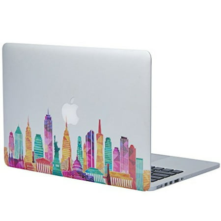 NDADÂ® Famous Buildings in the United States Removable Vinyl Decal Sticker Skin for Macbook Pro Air Mac 13