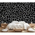 thumbnail image 5 of Peel and Stick Wallpaper Minimalist black style leopard seamless animal print 100"x144" Contact Paper Removable Self Adhesive Wall Mural Wall Decor for Bedroom Kitchen Cabinets, 5 of 8