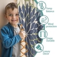 thumbnail image 3 of Blackout Kids Curtains,Boho Bohemia Pioneer Flower Art Childrens Insulated Curtains Set Of 2,Bedroom Essentials,Toddler Room Decor 52"x84"(132x213cm), 3 of 3