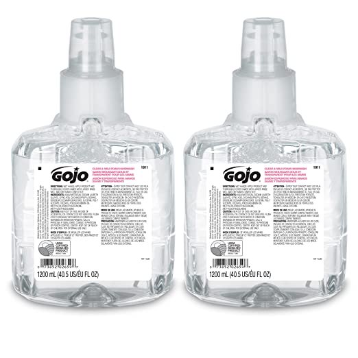 GOJO Clear & Mild Foam Handwash 1200 mL Refill for GOJO LTX12