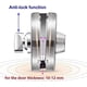 thumbnail image 4 of Qrity No Drilling Stainless Steel Glass Door Lock Double Sliding Door Glass Door, 4 of 5