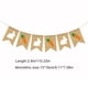 thumbnail image 3 of Decoraciones Banner Happy Easter Party Supplies Banderines universales para interiores y exteriores Swallowtail Cute Trees Home DFF01 EASTER Kits de decoración para fiestas Zanahoria conejito DFF02 Bearachild HA059261-02, 3 of 5