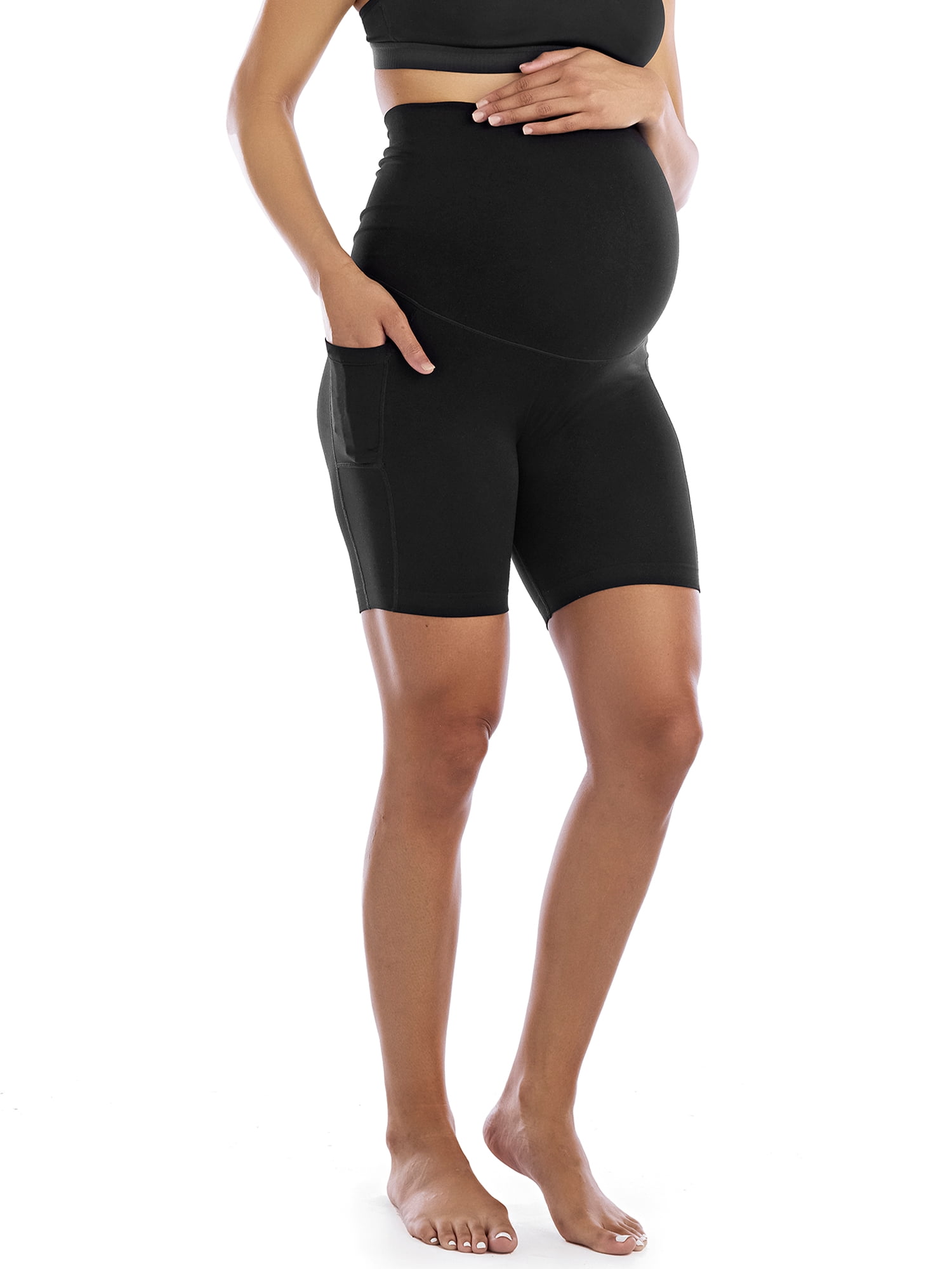 Time And Tru Women's Maternity Bike Short