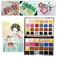 thumbnail image 2 of 24 Color Glitter Watercolor Paints Set Pearlescent Color Artist Art Set For Painting On Fabric Paper Crafts, 2 of 6