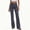 Dark Gray, variant on Sweatpant Jeans for Women Denim Look Straight Leg Open Bottom Soft Knit Pants with Pockets Casual Everyday Wear Navy S