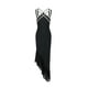 thumbnail image 1 of Vestido Bellabarnetten Nialla sin mangas con volantes en forma de diamante, 1 of 7