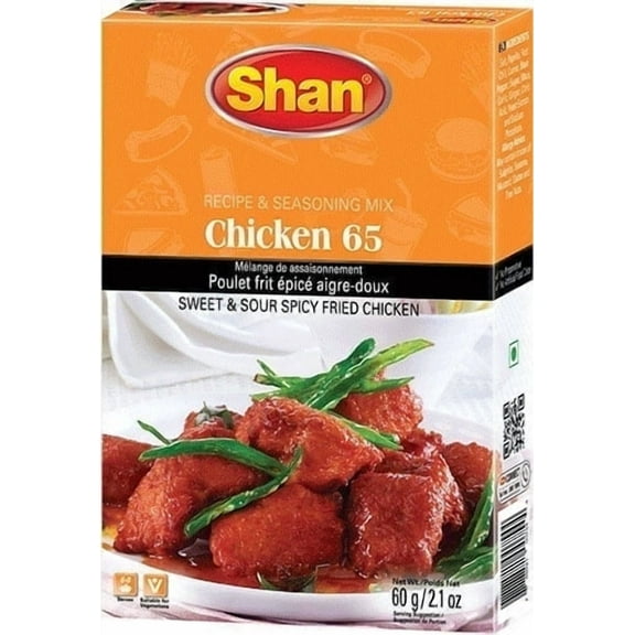 Shan Chicken 65 Mix 60 gm box