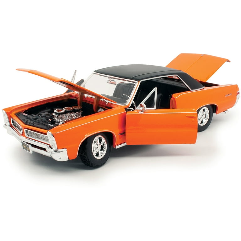1965 Pontiac GTO Hurst Orange with Black Top and White