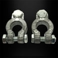 thumbnail image 3 of Lead Alloy Military Spec Battery Terminal Connector Clamps, Top Post Battery Terminals Set for Marine Car Boat RV Vehicles (1 Pair), 3 of 5