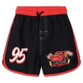 thumbnail image 4 of Set de natación Disney Cars Lightning McQueen Boys 4T blanco/rojo/negro, 4 of 5